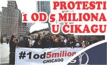 PROTESTI “JEDAN OD PET MILIONA“ U SRBIJI