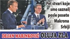 PET STVARI KOJE SMO SAZNALI O ULASKU SRBIJE U EU I KOSOVSKOM ČVORU POSLE POSETE EMANUELA MAKRONA