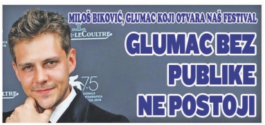 GLUMAC BEZ PUBLIKE NE POSTOJI