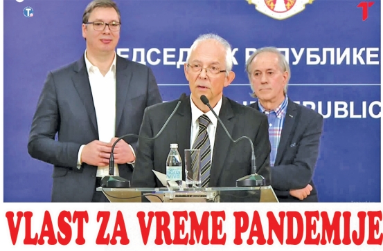 VLAST ZA VREME PANDEMIJE