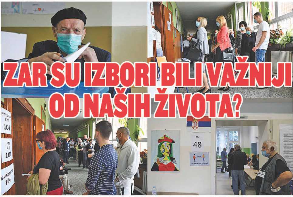 “Zar su izbori bili važniji od naših života?“