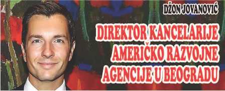 DŽON JOVANOVIĆ DIREKTOR KANCELARIJE AMERIČKO RAZVOJNE AGENCIJE IZ BEOGRADA