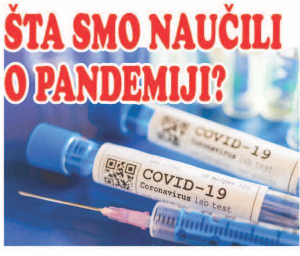 ŠTA SMO NAUČILI O PANDEMIJI?