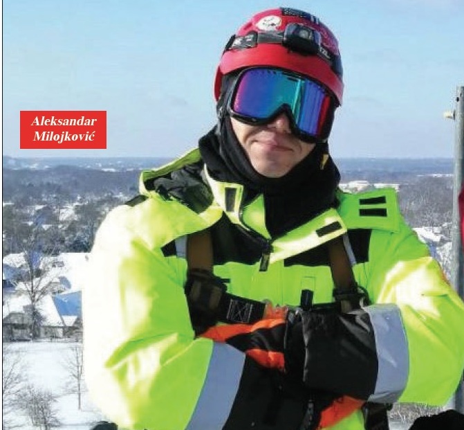Radni dan na visini od preko 500ft!