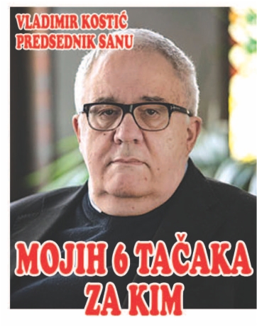 ŠTA PREDSEDNIK SANU VLADIMIR KOSTIĆ STVARNO MISLI O KOSOVU I METOHIJI