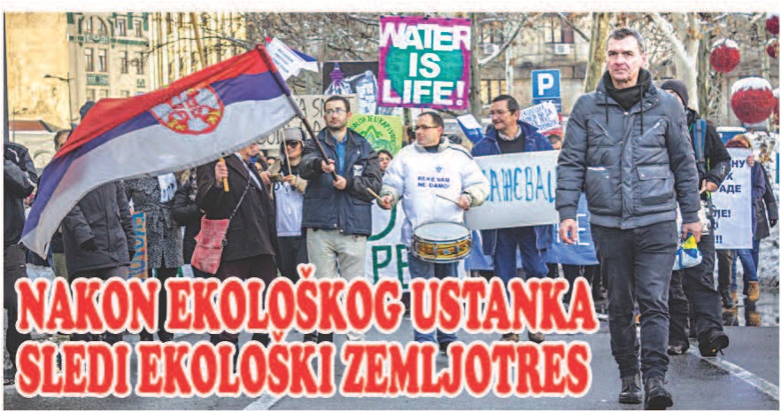 NAKON EKOLOŠKOG USTANKA SLEDI EKOLOŠKI ZEMLJOTRES
