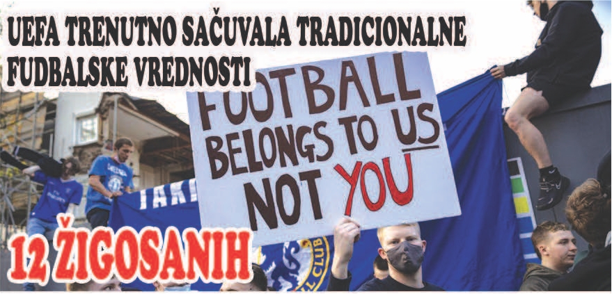 UEFA trenutno sačuvala tradicionalne fudbalske vrednosti - 12 žigosanih
