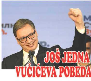 JOŠ JEDNA VUČIĆEVA POBEDA
