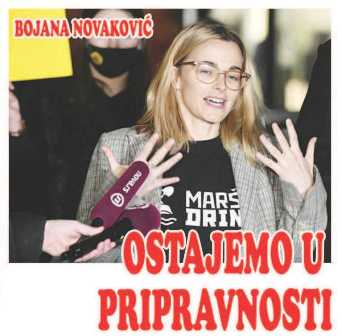 OSTAJEMO U PRIPRAVNOSTI