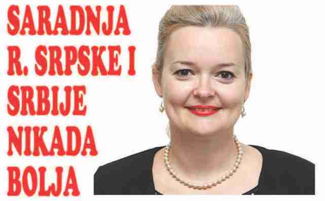 SARADNJA R. SRPSKE I SRBIJE NIKADA BOLJA