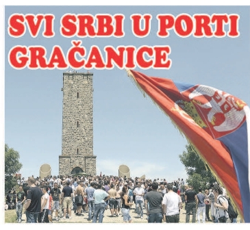 SVI SRBI U PORTI GRAČANICE