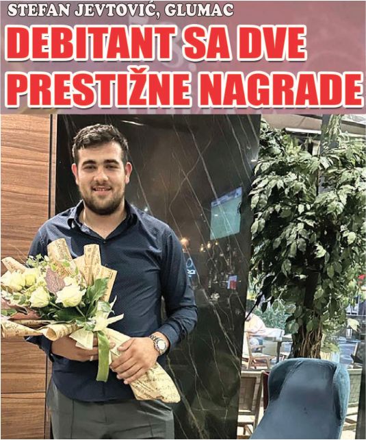 DEBITANT SA DVE PRESTIŽNE NAGRADE