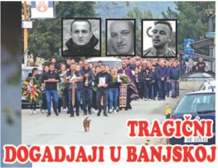 TRAGIČNI DOGADJAJI U BANJSKOJ