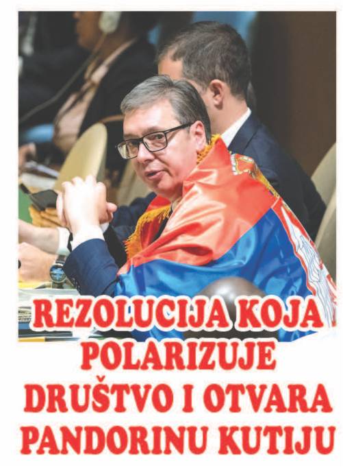 REZOLUCIJA KOJA POLARIZUJE DRUŠTVO I OTVARA PANDORINU KUTIJU