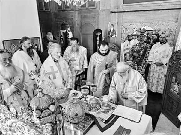 PATRIJARAŠKA LITURGIJA U HRAMU SVETOG GEORGIJA U KLIRVOTERU 