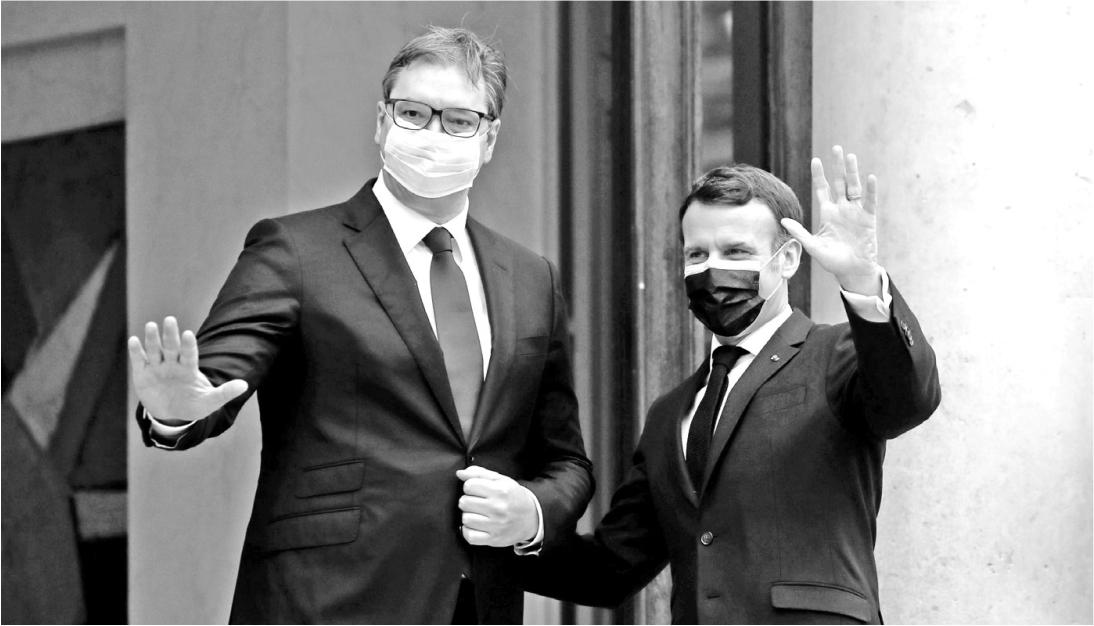VUČIĆ: SRBIJA ĆE IMATI OZBILJNU PODRŠKU FRANCUSKE NA PUTU KA EU
