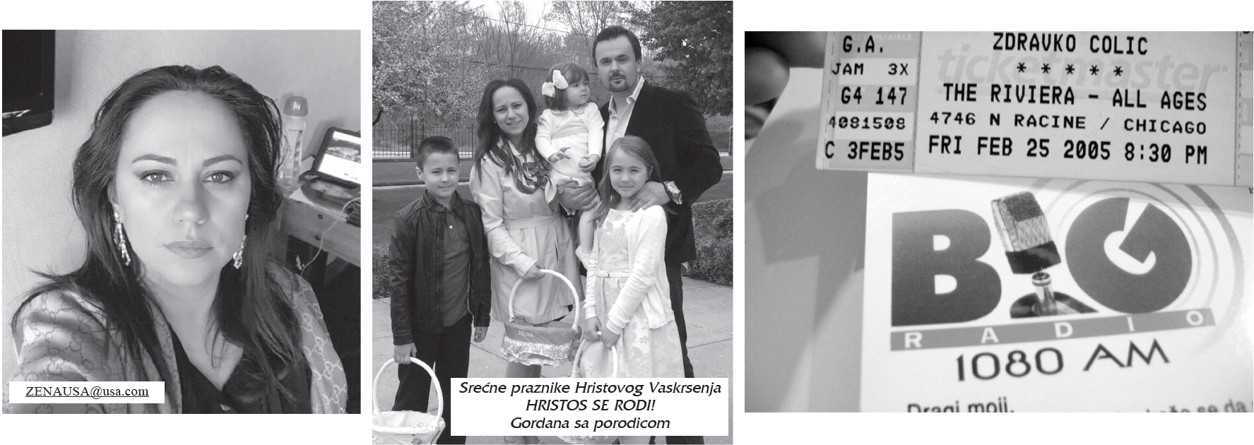 ŽENA USA – GORDANA MITROVIĆ VASILIĆ